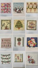 Set 24 pz Tovaglioli Natalizi per Decoupage
