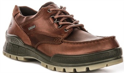 Ecco Track 25 M A Gore Tex Leder Schnürbar Herren Trainer IN Brauner EU 41-46
