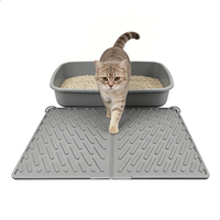 Katzenmatte, Matte Katzenklo Unterleger, Faltbar Katzenstreu Matte, Katzenklomat