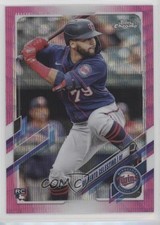 2021 Topps Chrome Update Target Pink Wave Refractor Gilberto Celestino 0mn9