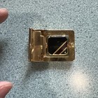 BPOE Belt Gold Reversible Buckle Elks Lodge Club Collectible 1” Belt — photo 4