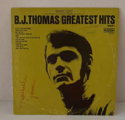 B. J. Thomas   GREATEST HITS VOL 1 LP   Gatefold Stereo 1969 Scepter Tested