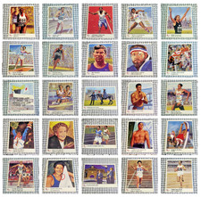 British Olympic Association Cards Olympic Champions and Venues 1900 –1996