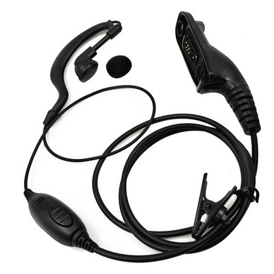 PTT-OhrhöRer-Headset-Mikrofon für Xir P8268 P8668 APX6000 APX7000 APX2000 D9682