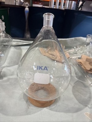 IKA Schott Duran 3000mL 3L Rotary Evaporator Glass Evaporation Flask NS 24/40