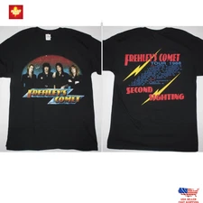 Trending ACE FREHLEY FREHLEY'S COMET NEW BLACK T-SHIRT