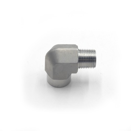 1/2" Female NPT to 1/2" Male NPT Elbow 90° Flare Pipe Fitting 304 SS - Picture 6 of 6