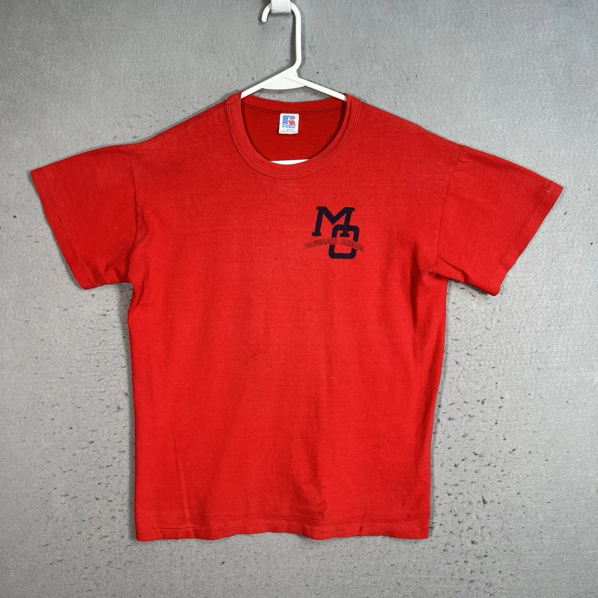 T-shirt Vintage Années 80 Russell Athletic - Bugs Bunny Class '83 - Taille L - État Très Bon