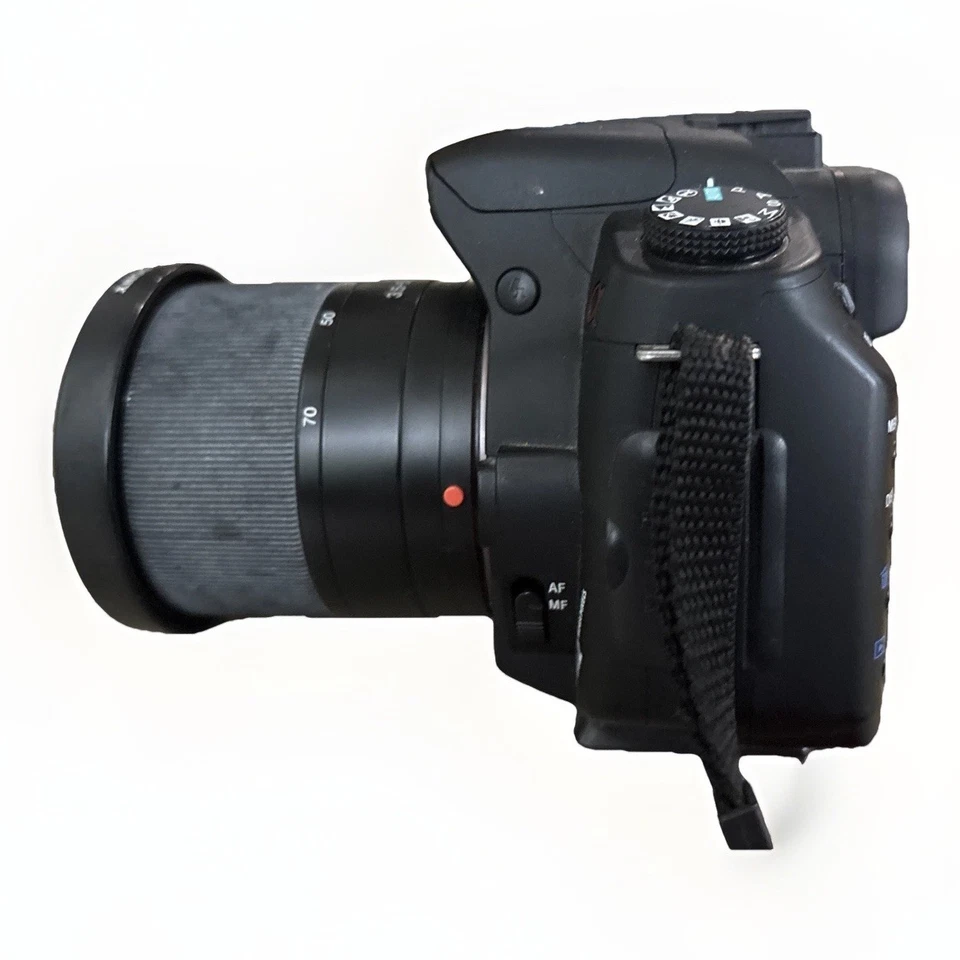 Working Sony A200 Camera With Adjustable Lens And Strap  - Image 3 of 4