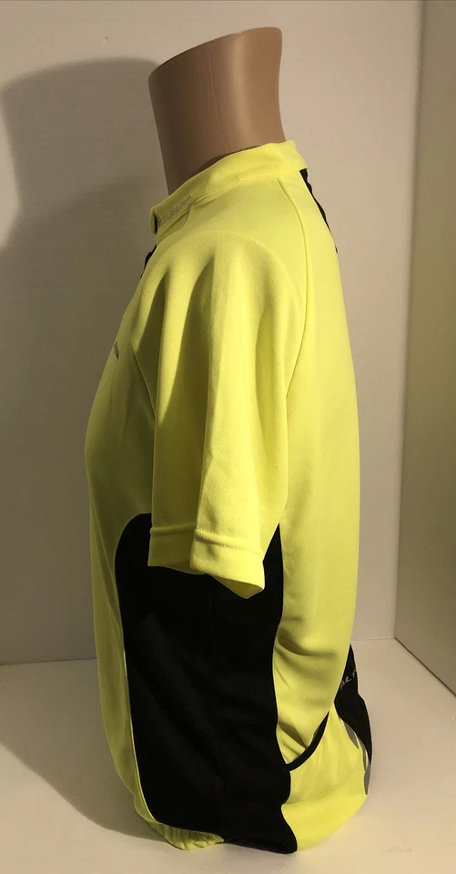 Camisa de ciclismo Altura Blitz para hombre mediana verde lima y negra Foto 4 de 4