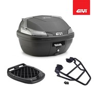 Givi B37NT Schwarz 37L Koffer Topcase Mit Suzuki V-STROM 800 2023 2024 Platte