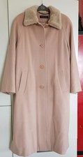Jacques Vert Wool/cashmere Mix Long Coat - Size 14