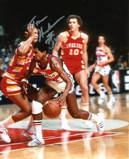 Tom Henderson Autographed 8x10 Washington Bullets In Person Free Shipping  18