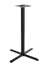 Tabilo Dining Table Base Black Cruciform - Large 720mm for Static Caravan