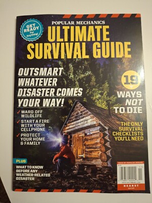 POPULAR MECHANICS MAGAZINE | ULTIMATE SURVIVAL GUIDE - 19 WAYS NOT TO DIE