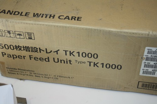 Ricoh TK1000 Paper Feed Tray (500 Sheets) for GelSprinter GX5050N 405530 - 第 3/7 張圖片