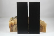 2 PCS OF .312" BLACK G-10 KNIFE HANDLE MATERIAL BLANK SCALES G10 6" X 2"