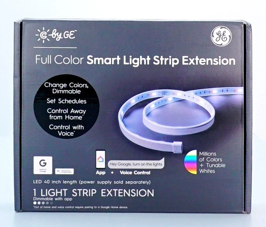 GE 1-Light Color Changing LED Strip Light in the Strip Lights department at