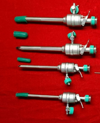 Laparoscopic Trocar Cannula Set 5mm/10mm Endoscopy Surgical instruments