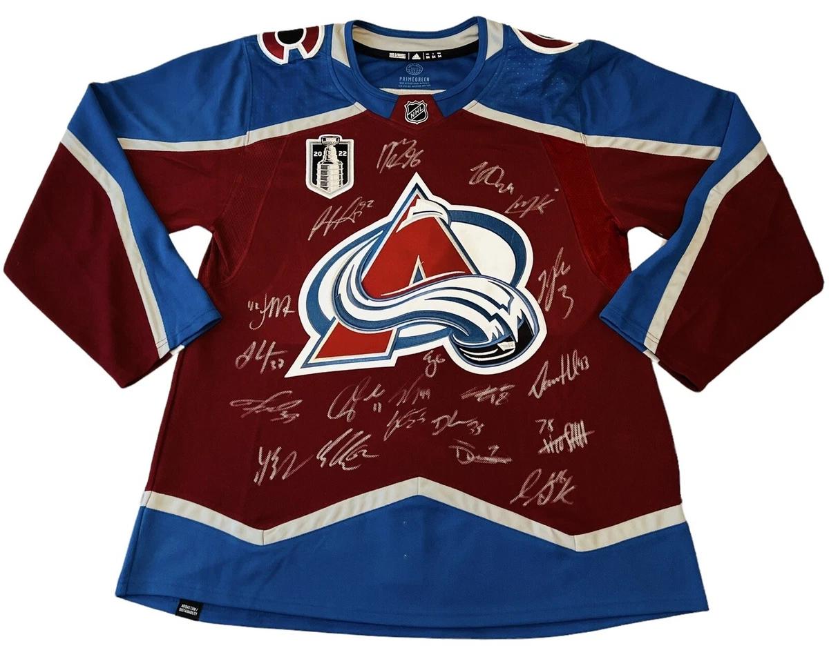 colorado avalanche signed jersey
