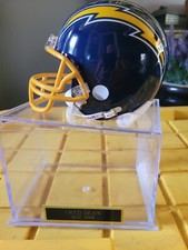 Fred Dean HOF signed/autographed mini helmet w/case San Diego Chargers