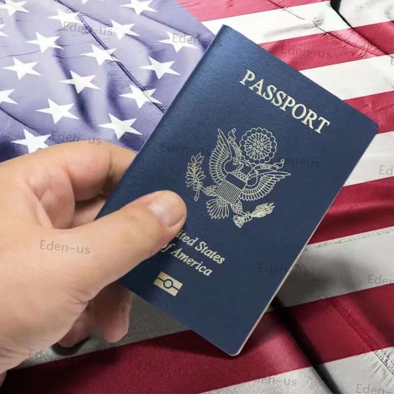 XIISVINT 30 Pcs Blank Passport Notebook Blue Passport
