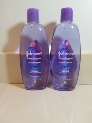 purple baby shampoo