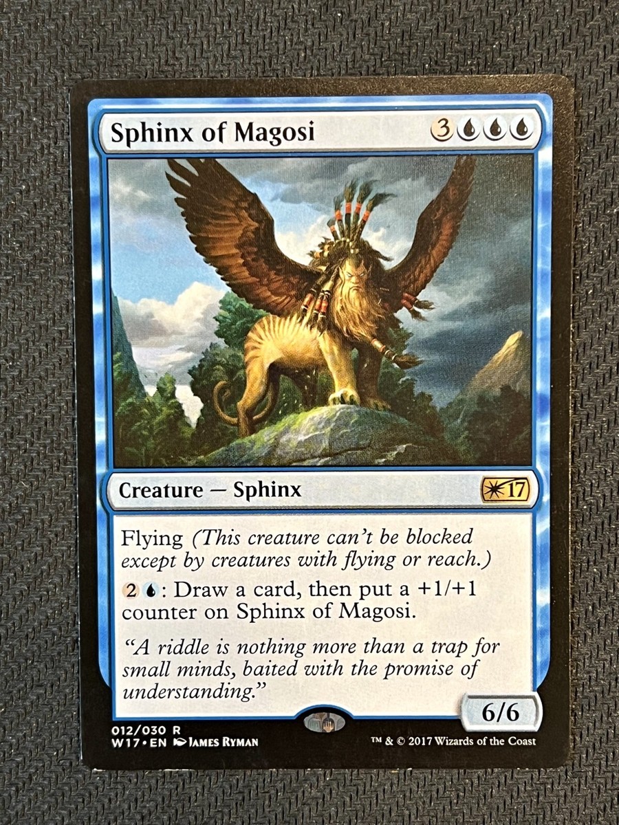 MTG Magic the Gathering Rare Sphinx of Magosi Welcome Deck 2017 12/30 | eBay MTG Magic the Gathering Rare Sphinx of Magosi Welcome Deck 2017 12/30 | eBay