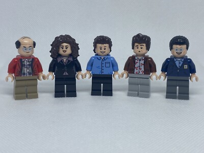 Lego Ideas Seinfeld Minifigures Complete Cast From Set 21328 New Retired.