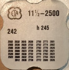 ETA Cal. 2500 Ref. 242 vintage watch part H. 245 2502 2503 2516 2520 2532 etc.