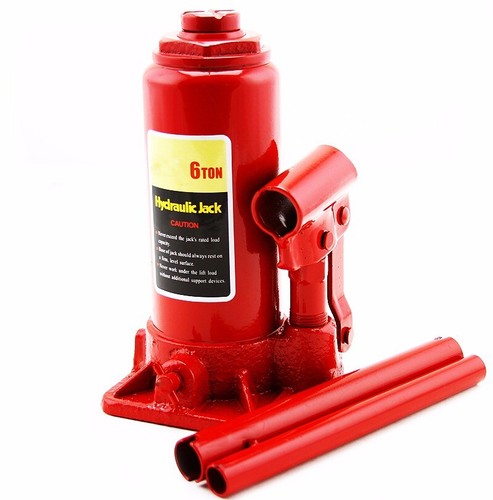 Pro-Lift 12-Ton Capacity Hydraulic Welded Bottle Jack With Side Pump ‎B - View #11