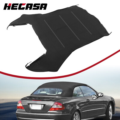 For Mercedes-Benz CLK320 CLK350 2004-2009 Convertible Soft Top Replacement Black
