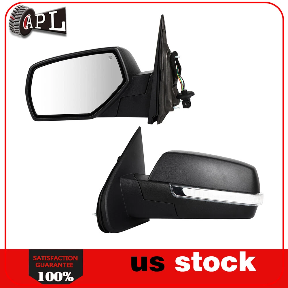 Fits 2014-2018 Silverado Sierra Smoke LED Power+Heated Tow Mirrors+Temp Sensor
Opens in a new window