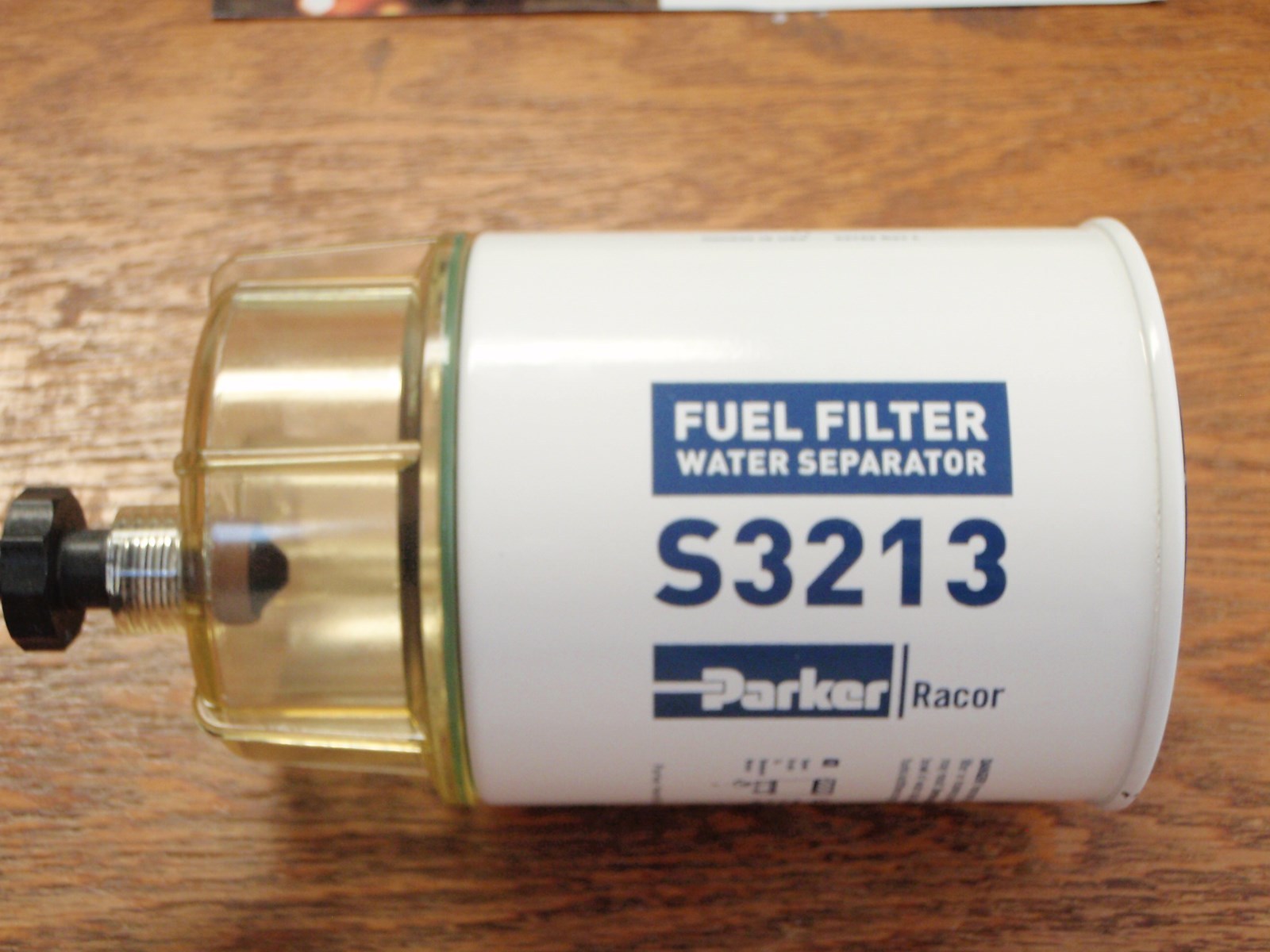 FUEL FILTER W BOWL RACOR GAS 62 B32013 S3213 OUTBOARD FOR MERCURY HEAD 10 MIC