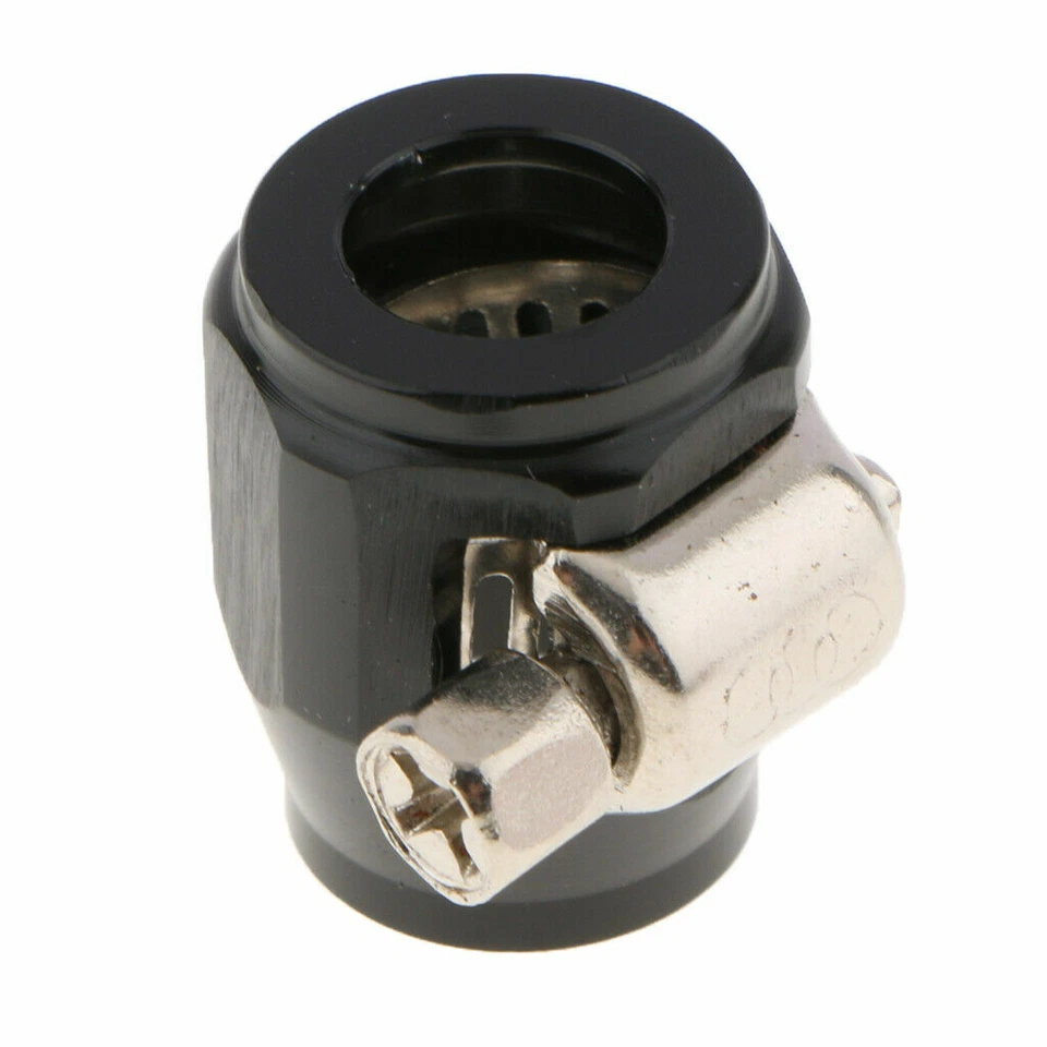 AN -4 (AN4) 12mm BLACK HOSE END FINISHER Fuel Oil Water Pipe JUBILEE CLIP Clamp - Image 2 of 4