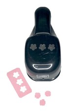 Stampin Up Paper Punch Triple Flower Trio Success Paper Shapers Scrape Book