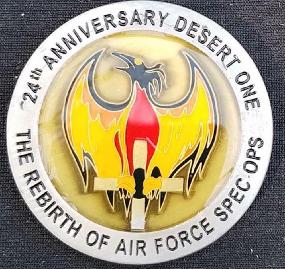 Ultra Rare 24th Anniversary of Desert One 16th Special Operations Wing 2004 Dini