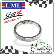GUARNIZIONE COLLETTORE SCARICO MARMITTA PER LML STAR 125 150 151 4T AUTOMATICA