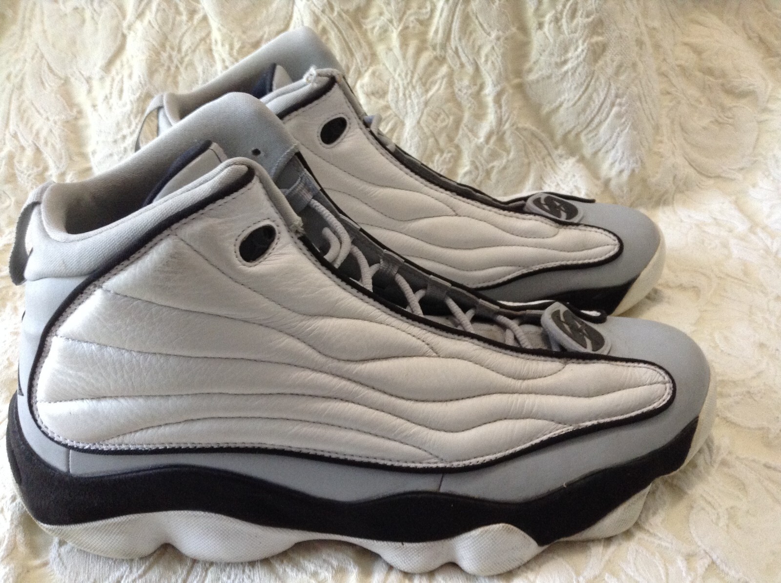 NIKE MEN’S JORDON PRO STRONG GRAY, WHITE, BLACK, SZ 13 407285-013 image 3