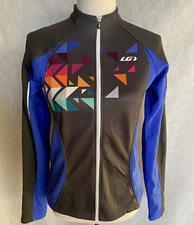 LOUIS GARNEAU LG Size L Tirreno Pro Thermal Cycling Jacket Full Zip Women's $100