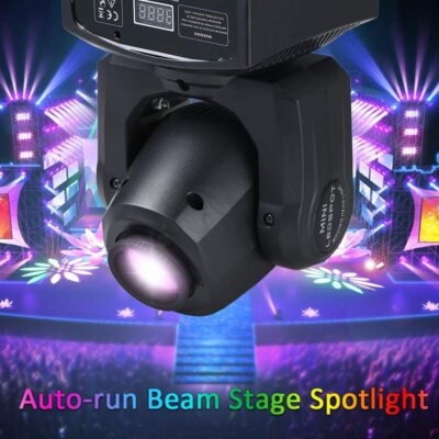 Moving Head Stage Lighting 8Gobo RGBW LED DJ DMX Beam Spotlight Bar Disco Party