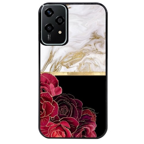 Coque Honor 90 LITE Marbre Bleu Agathe - Taperso - Protection Hydrogel Souple