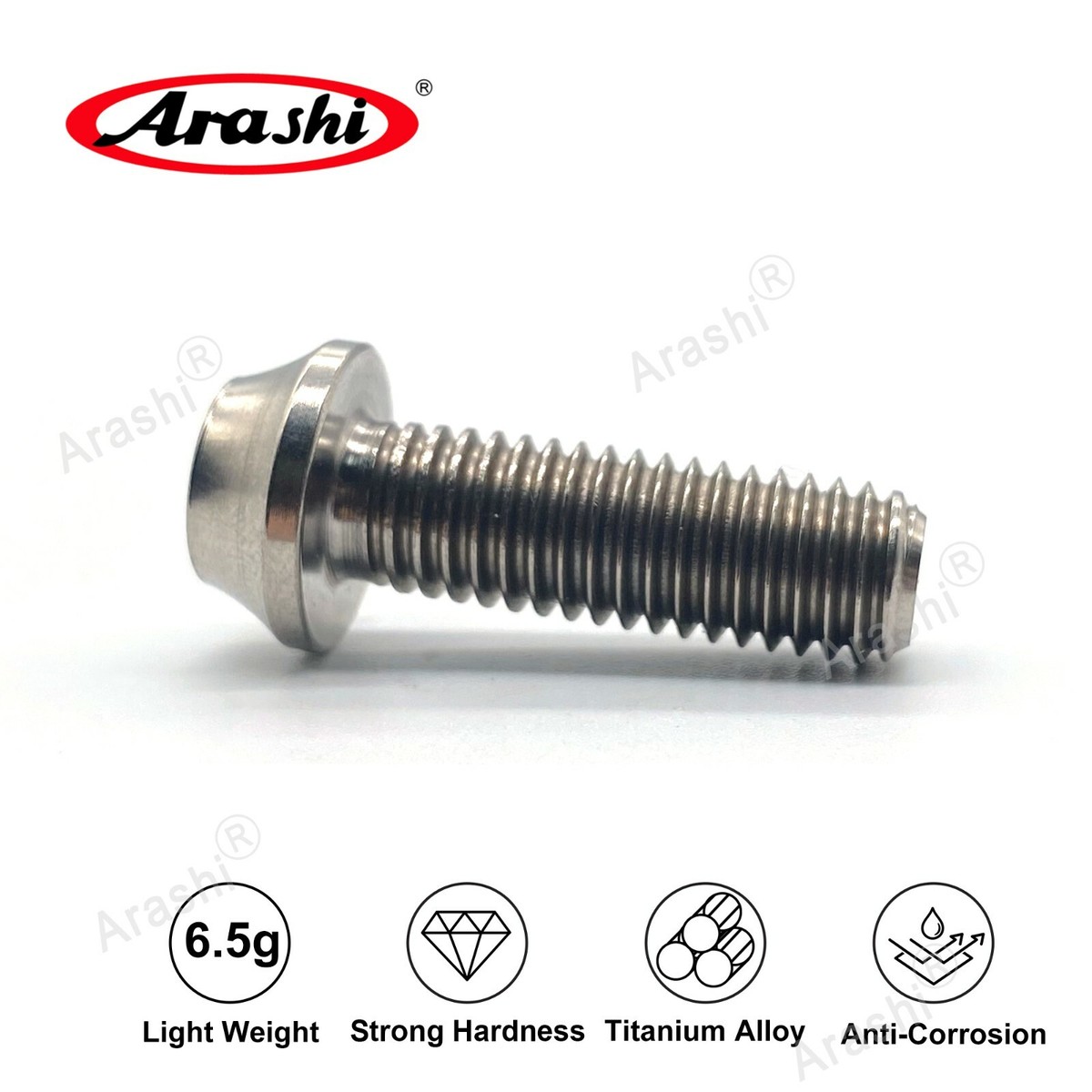 For Kawasaki Ninja ZX6R 636 2009-2023 4PCS M8x25 Titanium For Kawasaki Ninja ZX6R 636 2009-2023 4PCS M8x25 Titanium