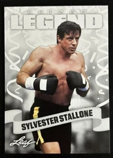 SYLVESTER STALLONE "ROCKY" 2023 LEAF "PRIZED LEGENDS" #23 BOXING CARD