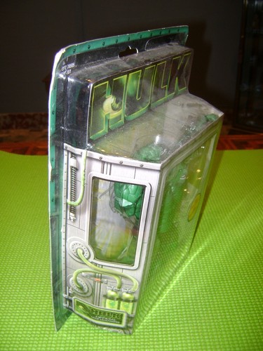 MARVEL HULK RAGE N' ROAR ACTION FIGURE TOY BIZ 2003 MIB - Imagen 4 de 6