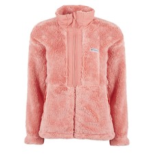 Columbia Womens Boundless Discovery Sherpa Full Zip Faded Peach