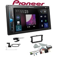Pioneer Multimedia Autoradio Bluetooth Dab+ FüR Volkswagen VW Jetta Inkl Canbus
