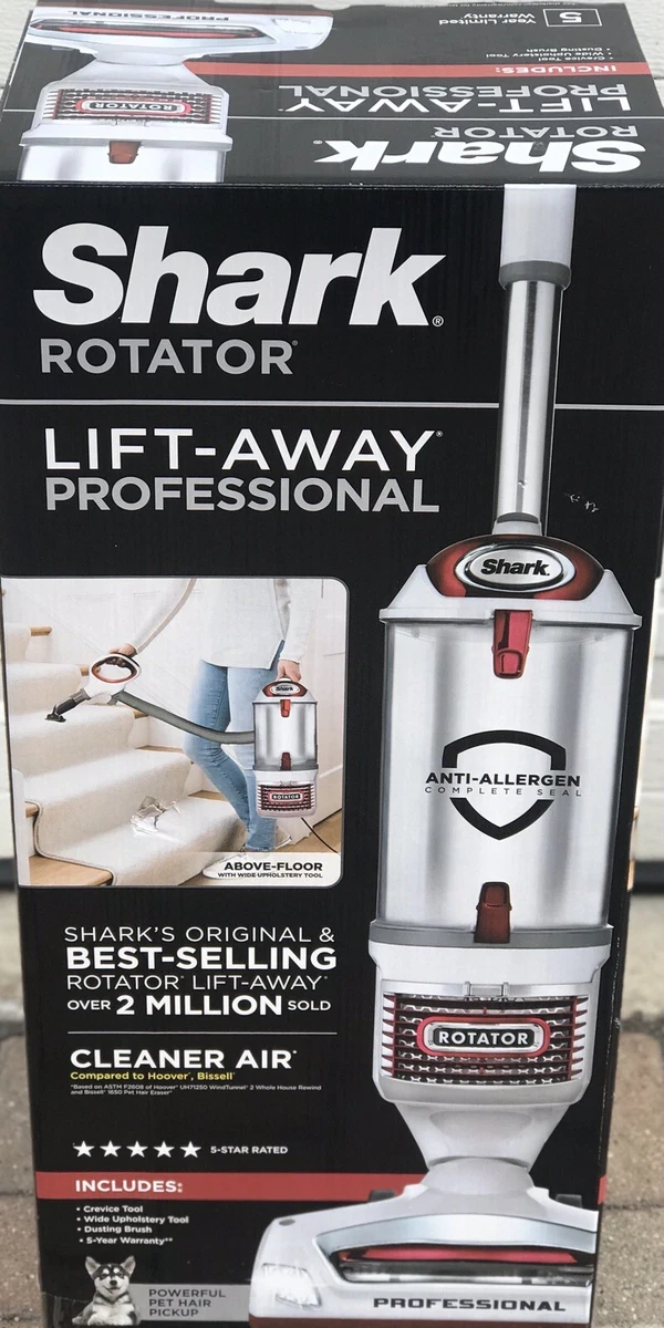 SHARK ROTATOR PROFESSIONAL LIFT-AWAY UPRIGHT VACUUM NV501 , NEW IN
