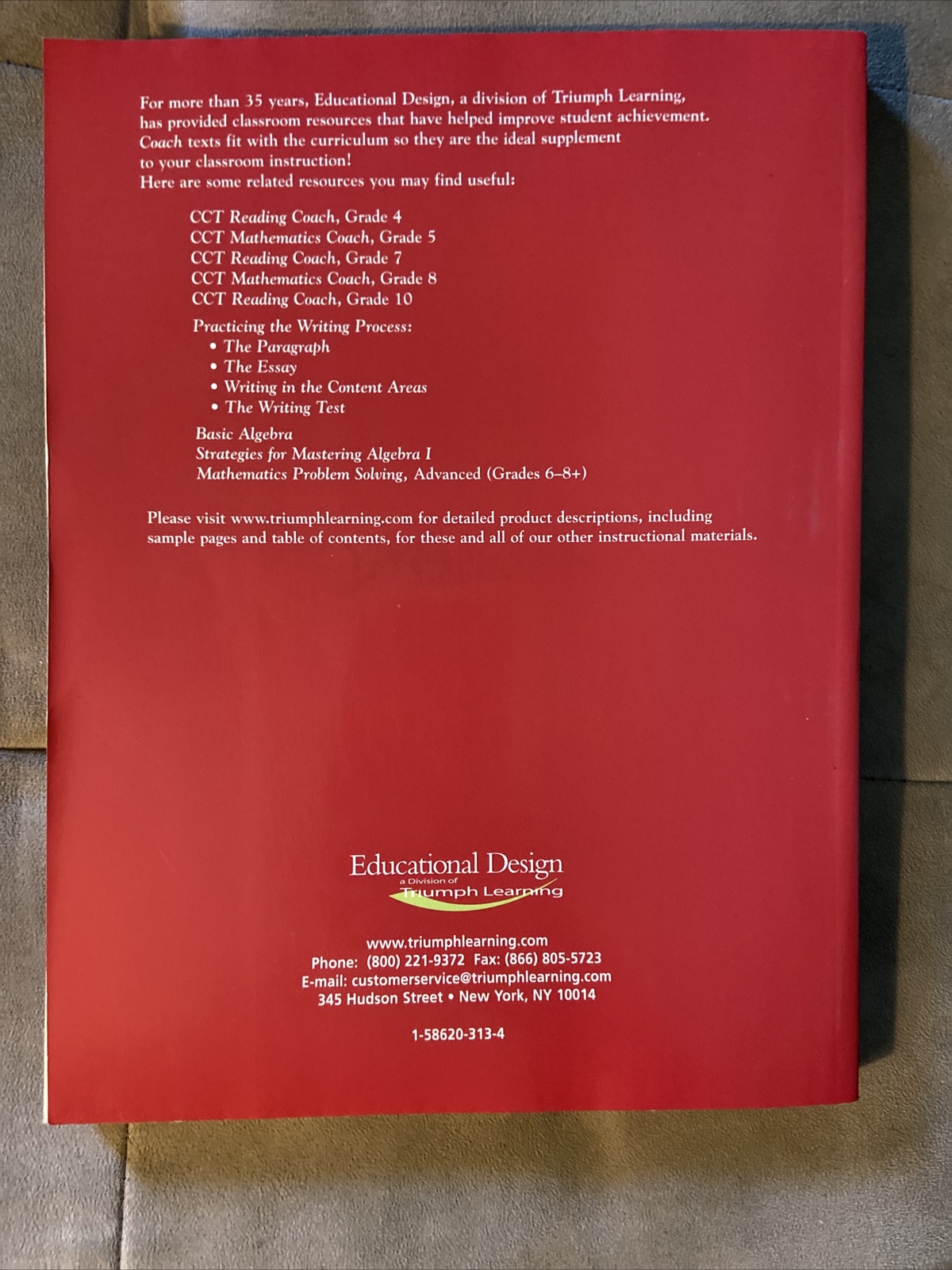 Kentucky CCT Coach Mathematics Grade 11 by David Gold