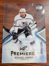 2017-18 Upper Deck UD ICE Hockey Premieres #118 Michael Amadio /1299